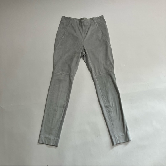 Etcetera Pants - ETCETERA faux suede riding pant leggings